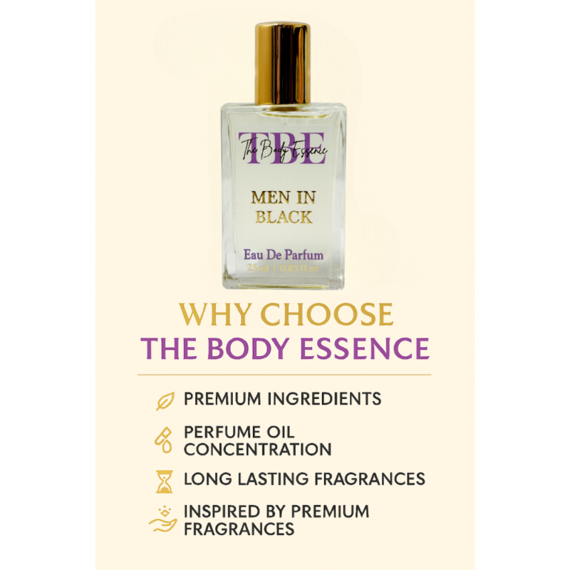 MEN IN BLACK Luxury Perfume for Men's 25ml - Image 3