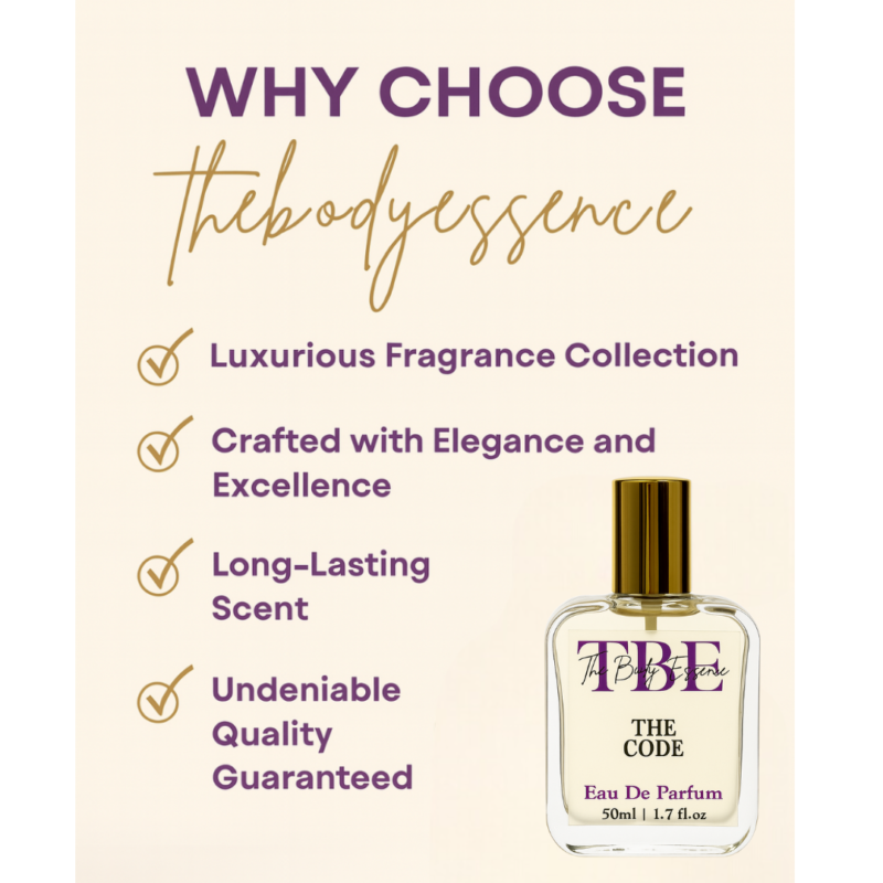 TheCode Luxury Perfume for Men's 50ml - Image 3